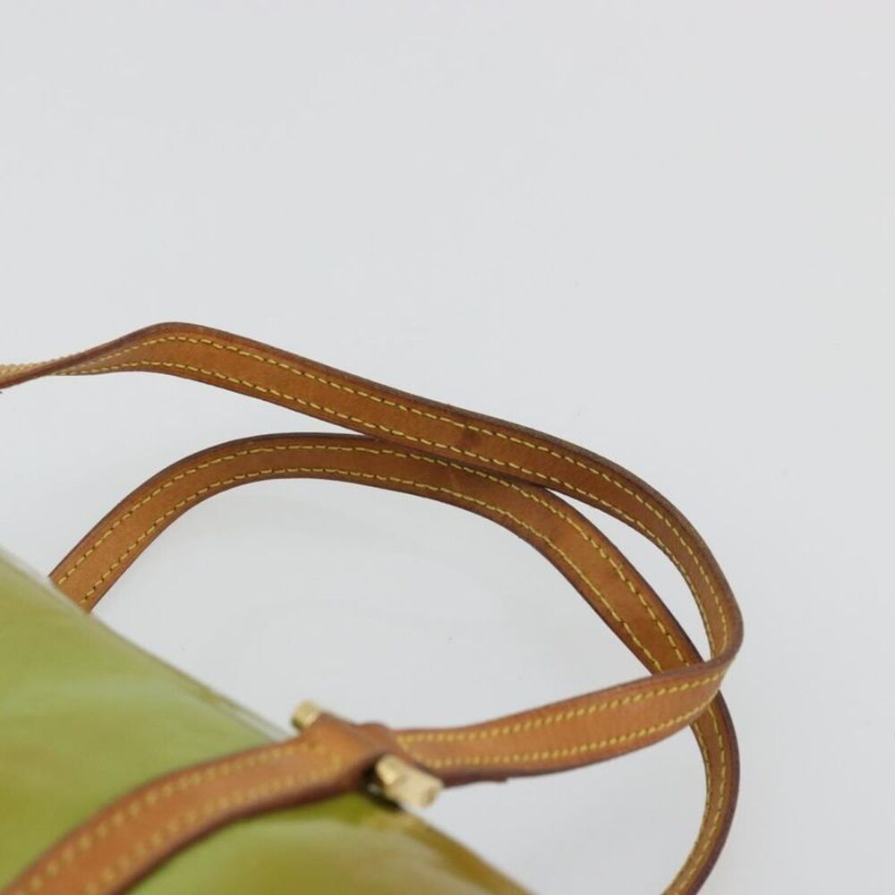 Louis Vuitton Bedford Handbag Monogram Vernis Green Patent_Leather Handbag - Picture 16 of 16